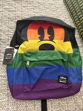Loungefly Rainbow Mickey Backpack - Multicolor